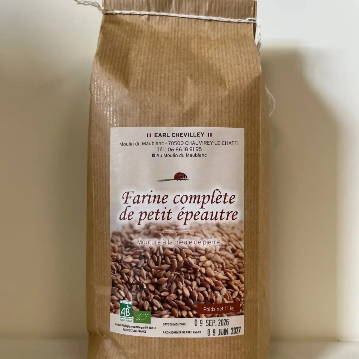 Farine complète de petit épeautre