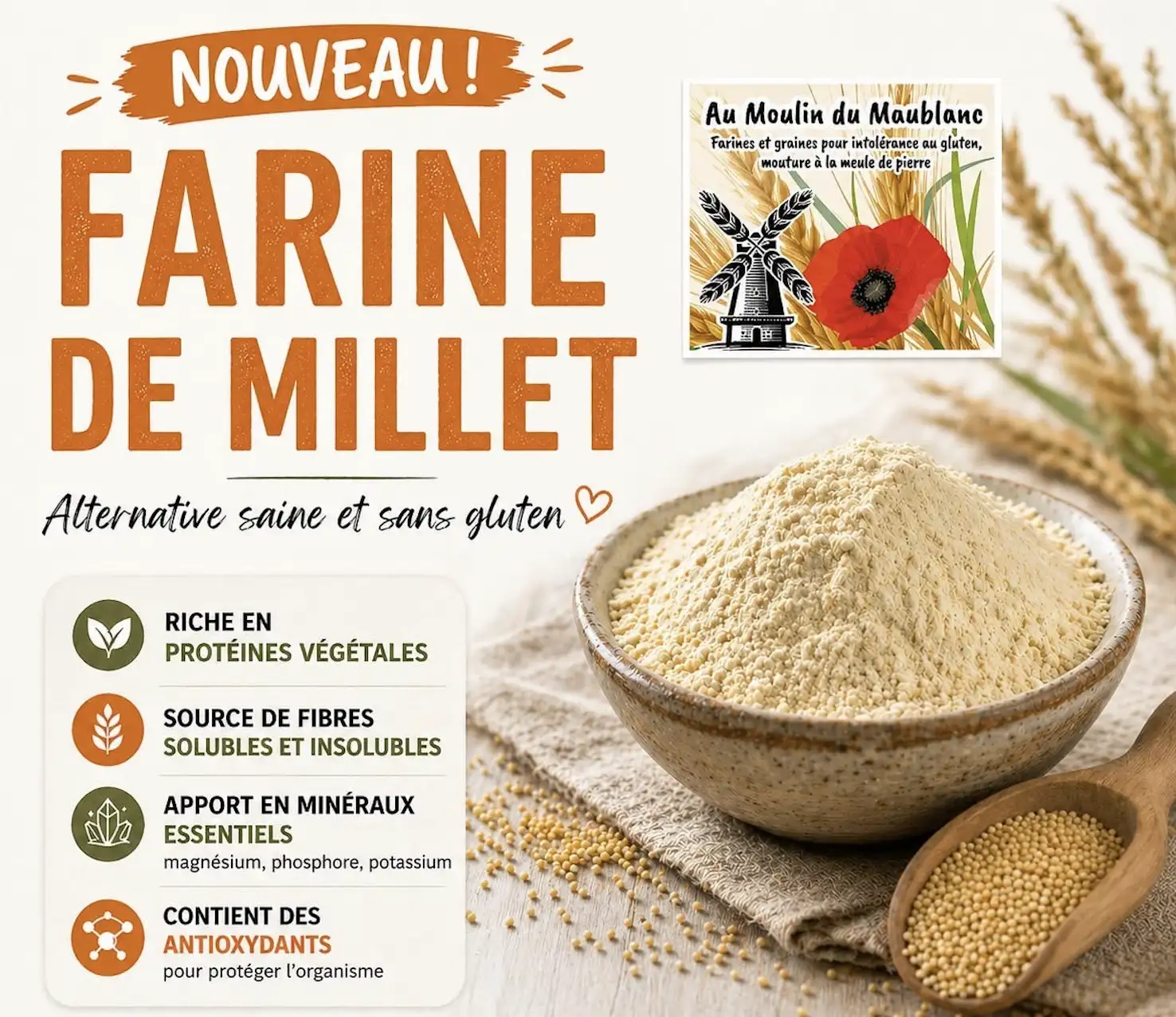 Farine de millet